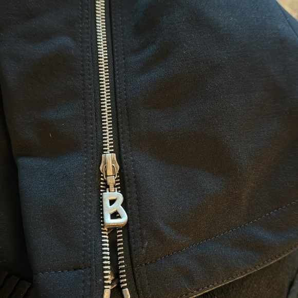 Bogner black Sz 16 Ski Snow Pants back bottom leg zippers women’s - Picture 13 of 14